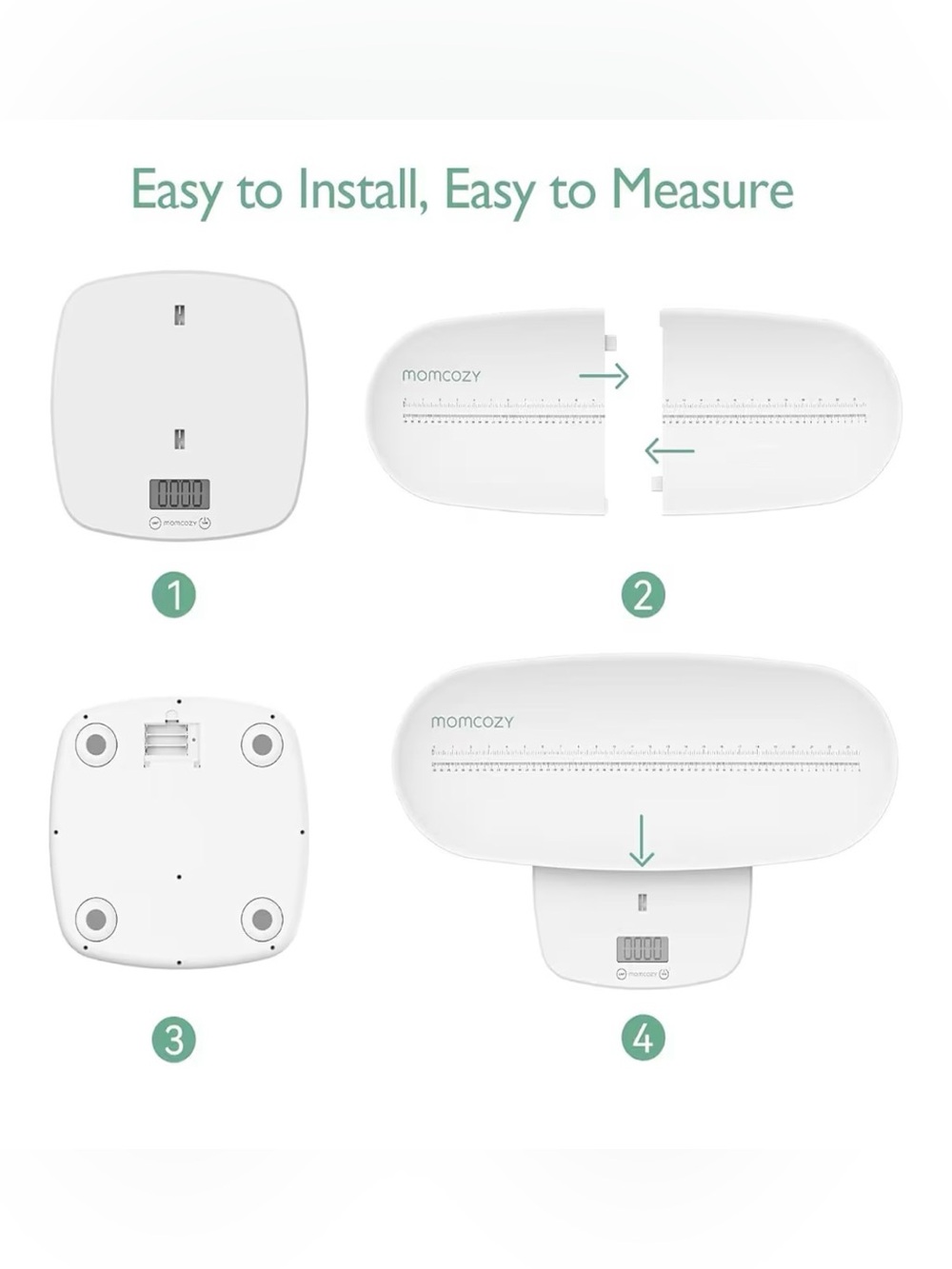Momcozy Multi-Function Baby Scale - Picture 6 of 7